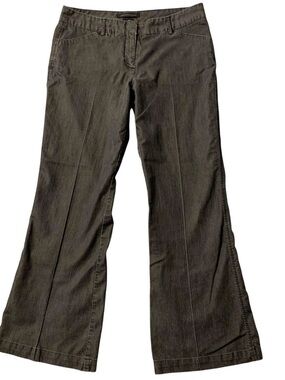 Express Jeans 10 (34x30.5) Black Editor Light Wash Design Studio Flare Stretch